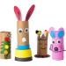 30 Pack Craft Tubes - Round Cardboard Tubes for Crafts - 1.57 x 3.9 Inches - Brown - Buy Online on SooperMarket.com