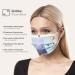 HARD 50 pieces Disposable Face Masks | Made in Germany | Type IIR & CE certified | Breathable Triple Layer - Filtration 99 78% | Elastic Earloops | Mouth Cover - Adults - Rainbow Midnight 50 Piece standard size (17 5 cm x 9 5 cm) Rainbow Midnight - Buy Online on SooperMarket.com