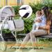 Portable Wipes Dispenser with 2 Cases | Baby & Adult Wipe Holder | Refillable Container | Keeps Wipes Fresh | One-Handed Operation | Easy Open/Close | Multicolor Grey - Buy Online on SooperMarket.com