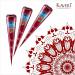 Kaveri Herbal Pure Henna Mehendi Cones for Hand Design | 12 Cones Pack with Free Mehandi Oil 12ml | Natural Leaves for Festivals & Special Occasions - Buy Online on SooperMarket.com