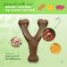 Benebone Wishbone Real Chicken Medium Dog Chew Toy | Durable & Ideal for Aggressive Chewers - International Shipping Available - Buy Online on SooperMarket.com