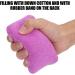 FILFEEL Palm Grip Hand Contracture Cushion with Elastic Band Pad Hand Grab Bar for Elderly Care Grabbing Pad for Bedridden Patients Hand Finger Aid Protector Finger Rehabilitation Training Device - Buy Online on SooperMarket.com
