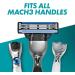 Gillette Mach3 Men's Razor + 12 Razor Blade Refills - Smooth Shave with 3 Blades - Buy Online on SooperMarket.com