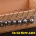 Jig Heads & Angel Hook Set - 30 Stk Rubber Fishing Jig Hooks with Round Jighead for Predatory Fishing | High-Quality Lead Head Hooks - Buy Online on SooperMarket.com