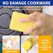 CELOX Large Eco-Friendly Cellulose Kitchen Sponges - 24 Pack Super Absorbent Cleaning Sponges for Dishes - DIY Kids Sponges in Pink-yellow (4.5 x 2.8 x 0.6) - Buy Online on SooperMarket.com