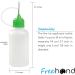 Precision Tip Applicator Bottle Four 1 Oz. Bottles and 12 Tips for Multi-Purpose Use - Buy Online on SooperMarket.com