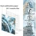 Watercolor Marble Infusible Transfer Ink Sheets - DIY Key Chain & T-Shirt Sublimation Paper Set (12 pcs, 12x4.5) - Buy Online on SooperMarket.com