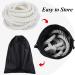 ELCOHO 15ft Soft Polypropylene Tug of War Rope Set with Flag - Fun Team Building Game for Kids & Adults Ideal for Family Reunions & Outdoor Activities - Buy Online on SooperMarket.com