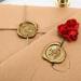 15 Bronze Glue Gun Sealing Wax Sticks for Retro Vintage Stamp and Letter | Ideal for Wedding Invitations, Cards, Envelopes, Snail Mails, Gifts - Buy Online on SooperMarket.com
