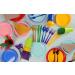 10 Inch Purple Plastic Plates - 50 Count - Round Disposable Plates for Dinner Parties and Special Occasions - Buy Online on SooperMarket.com