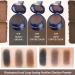 Trendyfave Hairline Powder Instantly Hairline Shadow Powder Quick Cover Grey Hair Root Concealer Eyebrows & Beard Line Sweatproof and Waterproof Hair Dye with Mirror & Puff Portable 1# Black brown - Buy Online on SooperMarket.com