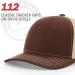 Richardson Unisex 112 Solid Black Trucker Snapback Baseball Cap - One Size - Buy Online on SooperMarket.com