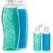 6 Pack Transparent Travel Bottles Set - 100 ML Leak-Proof with Funnel for Flights & Vacations - Buy Online on SooperMarket.com