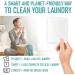 100 Eco-Friendly Laundry Detergent Sheets - Plant-Based Free and Clear Strips for HE Machine - Travel/Home Clothes Washing - Fresh Linen Scent - Buy Online on SooperMarket.com