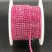 Towenm 1 Roll 10 Yards Rhinestone Chain - 2mm Crystal Claw Cup Chain Trim - Sew on Crystal Rhinestone Chain Roll - Rose SS6 / 2mm - Buy Online on SooperMarket.com