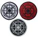 Sedroc Kenpo Karate Universal Patches - 3 Pack