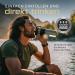 Bergkvist Outdoor Water Filter Bottle - 500ml Fj llklar | Ahlstrom Clean Drinking Water for Camping Hiking & Survival Adventures - Black - Buy Online on SooperMarket.com