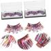minkissy 3 Pairs False Lashes Color Bars Eyelash - Buy Online on SooperMarket.com