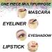 2pcs Silicone Eyeliner Stencils | Winged Tip & Eyebrow Pencil Aid | Reusable Smoky Eye Makeup Tool Kit | Quick Stencil Molds in Yellow - Buy Online on SooperMarket.com