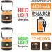 Rechargeable LED Camping Lantern | 1800LM, 4 Light Modes, 4400mAh Power Bank | Waterproof Lantern Flashlight for Emergency, Power Outages | USB Cable Included - Buy Online on SooperMarket.com