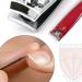 Three Swords Nail Clippers Set - 'CLIP' Fingernail & Toenail Clippers in Faux Leather Case (Red) | Buy Internationally - Buy Online on SooperMarket.com