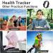 Fitness Tracker with Heart Rate Monitor | Sleep & Activity Tracker | 1.10''AMOLED Touch Screen Pedometer Watch - Bordeaux - Buy Online on SooperMarket.com