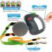 WIGZI Dual Doggie 3.0 Gel Retractable Leash - Grey | Best International Shipping for Dogs - Buy Online on SooperMarket.com