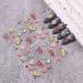 JMEOWIO 6 Sheets 3D Embossed Valentines Day Heart Nail Art Stickers Decals Self-Adhesive 5D Cute Colorful Nail Supplies Nail Art Design Decoration Accessories - Buy Online on SooperMarket.com