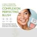 Honeybee Gardens Long-Wearing Complexion Perfecting Blush in Euphoria - Peach Pink (8.5g) | Vegan, Cruelty-Free, Gluten-Free - Even Skin Tone & Texture - Buy Online on SooperMarket.com