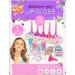 Just My Style Shimmer Pop Lip Gloss DIY Kit - Create 5 Lollipop-Shaped Glosses with Funnel, Containers, Base, Glitter & More - Buy Online on SooperMarket.com
