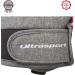 Ultrasport Advanced Ski Children's Gloves - Flexible Water Resistant & Windproof for Ages 6-14 | Rocky Black/Gray/White/Pink - Buy Online on SooperMarket.com