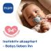 Mam Perfect Night Pacifier Set (2 Pack) - Glow in the Dark Eco-Friendly Tooth-Friendly Baby Pacifiers for 0-6 Months Includes Pacifier Box - Sheep/Sloth Design - Buy Online on SooperMarket.com