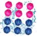 Pet Hair Remover for Laundry, 12 Pcs Reusable Washing Balls, Remove Pet Hair on Clothes