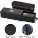 Stone and Clark Premium Black Horsehair Shoe Brush - 100% Horse Hair Bristles, Beech Wood Handle - Shoe Polish Perfection - Buy Online on SooperMarket.com
