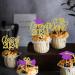 Rsstarxi 24 Pack Class of 2024 Cupcake Toppers 2024 Graduation Food Appetizer Picks 2024 Congrats Grad Cap Done Diploma Cupcake Picks for 2024 Graduation Theme Party Cake Decorations Gold Purple - Buy Online on SooperMarket.com
