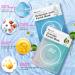 Besnel Collagen Facial Masks - 48 Pack, Plant Extract & Sodium Hyaluronate, for All Skin Types, Korean Spa Face Mask - Buy Online on SooperMarket.com
