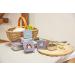 L SSIG Snack Box Set of 3 - Stainless Steel Tiny Farmer Lilac | Eco-Friendly & Durable Lunch Containers - Buy Online on SooperMarket.com
