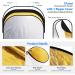 NEEWER 40x60 / 100x150cm 5-in-1 Collapsible Light Reflectors with Bag - Studio & Outdoor Photography Diffuser Set - Buy Online on SooperMarket.com