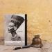 DeKulture Head of Nefertiti Daily Planner - 176 Pages (125gsm) Genuine Leather Spine Eco-Friendly Paper - Luxury Gift for Men & Women - Buy Online on SooperMarket.com