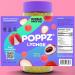 Poppz Lychee Popping Boba Fruit Pearls for Bubble Tea - 450g by Bubble Mania - Buy Online on SooperMarket.com