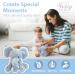 Blue Elephant Teddy Cuddly Toy for Babies | Baby Box Shop - Buy Online on SooperMarket.com