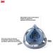 3M 7502 Reusable Respirator Half Facepiece - Medium Size | Compatible with Bayonet Cartridges/Filters for Gases, Vapors, and Dust - Buy Online on SooperMarket.com