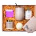 Fathers Day Best Friend Birthday Gifts  Bff Gift  Spa Gift Set for Women  Long Distance Friendship Gifts for Women  Bestfriend Gifts  Wine Tumbler  Bath Bomb  Bubble Bath & More  Girl Friendship Gifts
