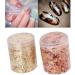 Manicure Gold Foil Plastic Storage Box 5g Sturdy Gold Foil for Acrylic Paint Nail Art Manicures Photo Frames - Buy Online on SooperMarket.com