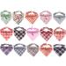 Lionet Paws Dog Bandana | Triangular Headscarf for Small Medium & Large Dogs - Grey (Pack of 1) | International Shipping Available - Buy Online on SooperMarket.com