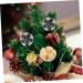 HOMSFOU 175 Pcs Christmas Wreath Decoration Red Berries Pine Needles Fake Fruit Home Decor Bouquet Flower Picks Diy Crafts Photography Eucalyptus Fruits Dried Fruit Self Made Ornaments Assorted Colorx5pcs 2.2x2.2cmx5pcs - Buy Online on SooperMarket.com