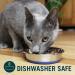 Our Pets DuraPet Stainless Steel Non-Slip Cat Food Bowls - 1-1.75 Cups Capacity - Easy to Clean Cat Dish - Buy Online on SooperMarket.com