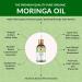 Organic Veda Moringa Oil - USDA Organic Cold-Pressed Virgin Oil for Skin, Hair, Nails - 1.7 fl. oz - Buy Online on SooperMarket.com