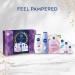 NIVEA Feel Pampered Skincare Gift Set (6 Products) Women's Gift Set Includes Shower Cream Anti-Perspirant Body Lotion Soothing Day Cream SPF15 Soft Moisturising Cream and Face Sheet Mask - Buy Online on SooperMarket.com