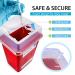 Sharps Container for Safe Needle Disposal - 1 Quart, 1 Pack | Home Biohazard Waste Container - Buy Online on SooperMarket.com
